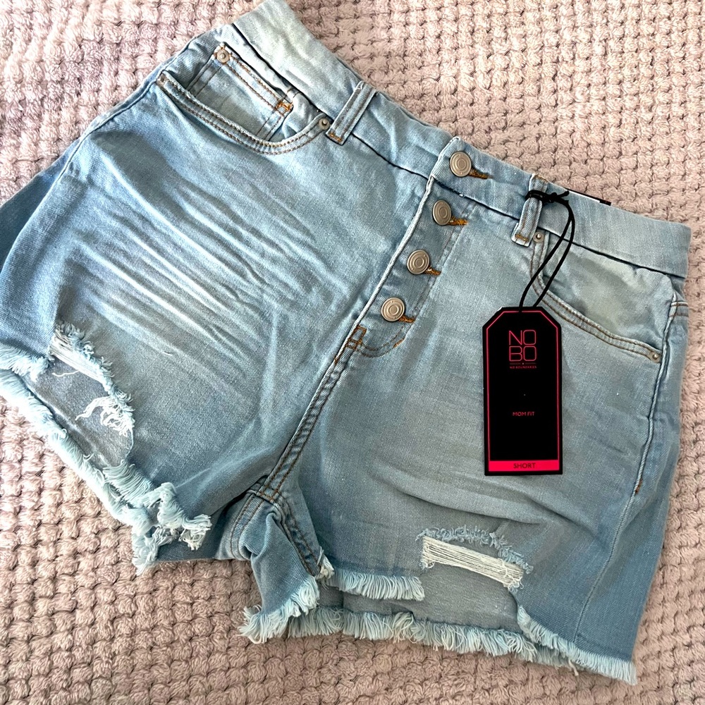 NWT jean shorts